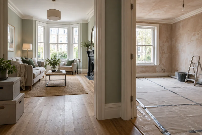 Keeping an occupied home organised during renovation